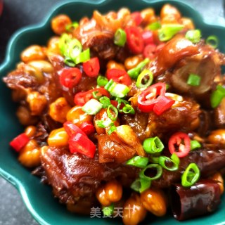 鹰嘴豆炖猪蹄步骤19
