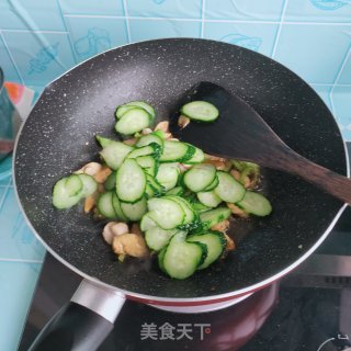 鸡胸肉炒黄瓜片步骤11