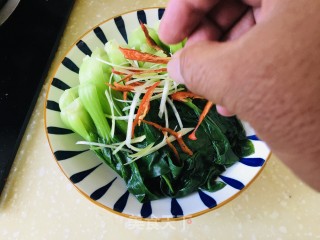 白灼小油菜步骤4