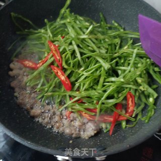 肉末炒扁豆步骤7
