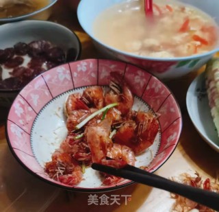 #换个口味吧！#家常油炸大虾步骤5