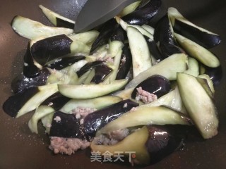 鲜香软糯香甜又下饭的照烧肉末茄子步骤5