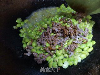 牛肉烧毛豆步骤5