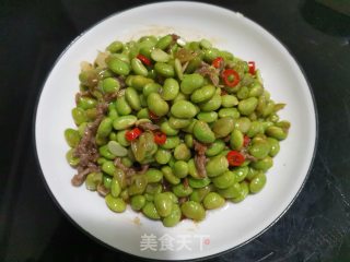 牛肉烧毛豆步骤7