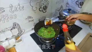 青椒扁豆丝步骤6