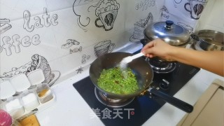 青椒扁豆丝步骤8