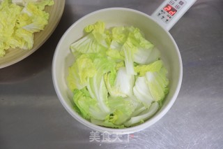娃娃菜炖豆腐步骤4