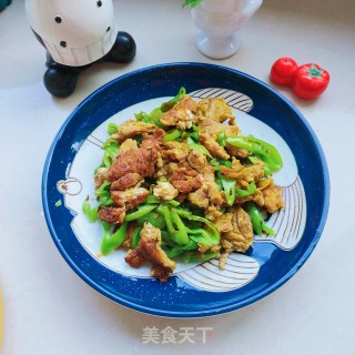 虾酱辣椒炒鸡蛋步骤8