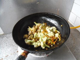 椒麻菜花步骤8