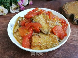 番茄烧带鱼步骤8