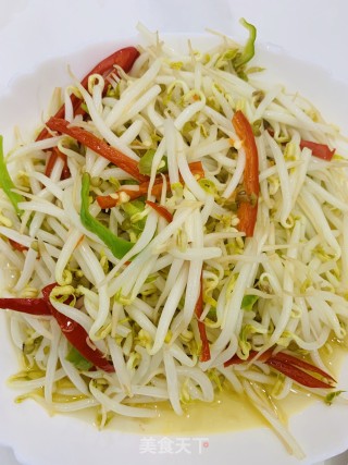 酸辣绿豆芽步骤3