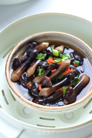 清蒸黑鸡枞菌步骤6