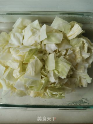 酸辣卷心菜步骤2