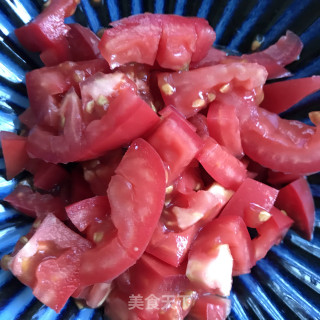 番茄炒黑豆腐步骤3