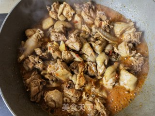 仔姜青花椒炒柴鸡步骤10