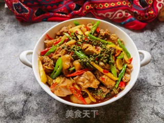 仔姜青花椒炒柴鸡步骤21
