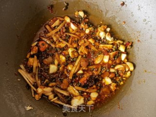 青红椒炒毛肚步骤7