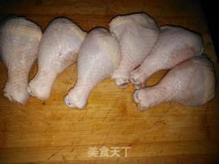 电饭锅奥尔良烧鸡腿步骤1