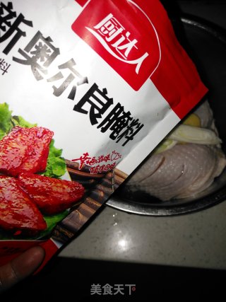 电饭锅奥尔良烧鸡腿步骤4