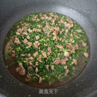 韭苔肉末蒸豆腐步骤11