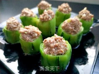 丝瓜酿肉盅步骤13