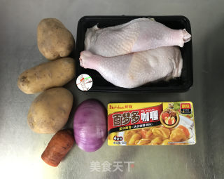 咖喱鸡腿炖土豆步骤1