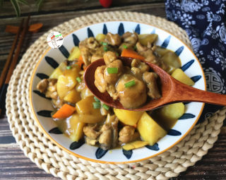 咖喱鸡腿炖土豆步骤14