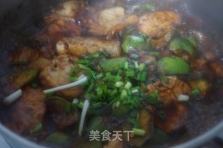 崇明绿茄子炖鱼步骤11