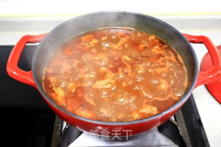 番茄浓汤牛肉焖锅步骤9