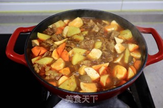 番茄浓汤牛肉焖锅步骤11