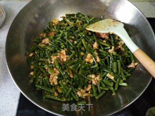 肉末豇豆步骤10