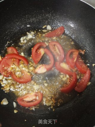 开胃下饭菜番茄焖娃娃菜步骤3