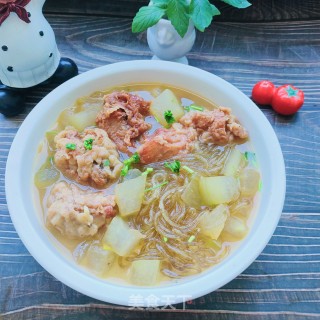 鸡块冬瓜炖粉条步骤14
