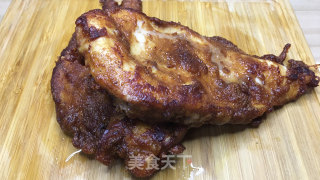超级好吃的蒜香鸡排，外层的蒜香浓郁，混合着肉嫩多汁的鸡肉，好吃到停不下来。步骤8