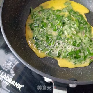 土人参煎蛋步骤6