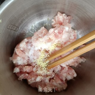 扁豆酿肉步骤2