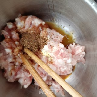 扁豆酿肉步骤4