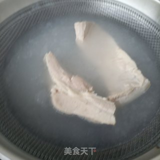 韭苔回锅肉步骤6