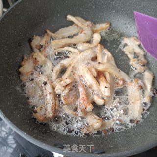 韭苔回锅肉步骤15