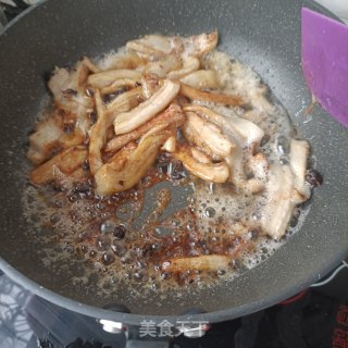 韭苔回锅肉步骤16