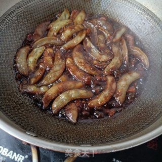 酸包菜烧肉炖扁豆步骤7
