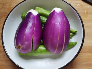 辣椒蒸茄子步骤3