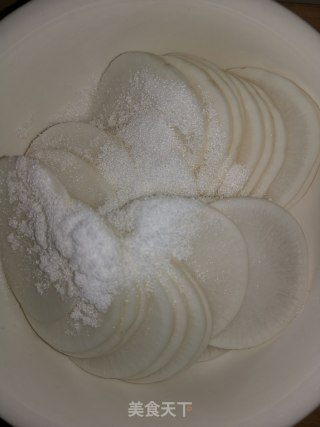 萝卜卷蒸肉圆步骤2