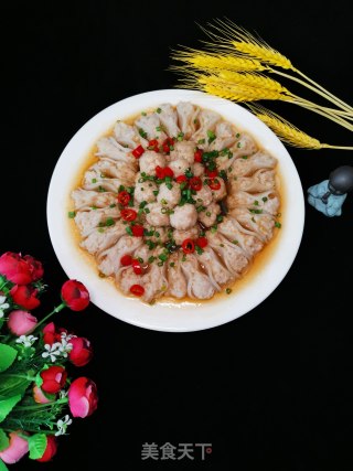 萝卜卷蒸肉圆步骤11