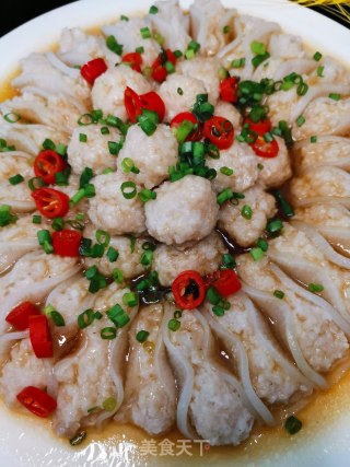 萝卜卷蒸肉圆步骤10