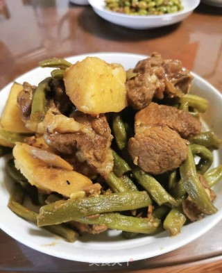 排骨焖四季豆步骤8
