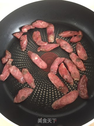 香煎麻辣肠步骤4