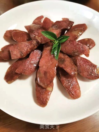 香煎麻辣肠步骤6