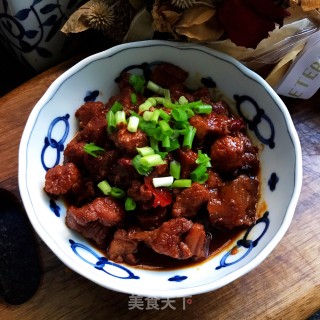 红烧鳄鱼肉步骤11