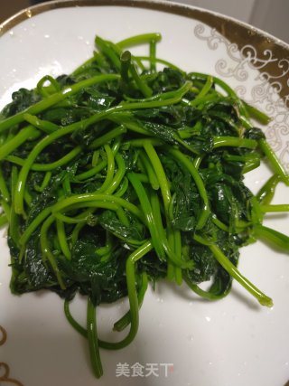 素炒红薯叶步骤5